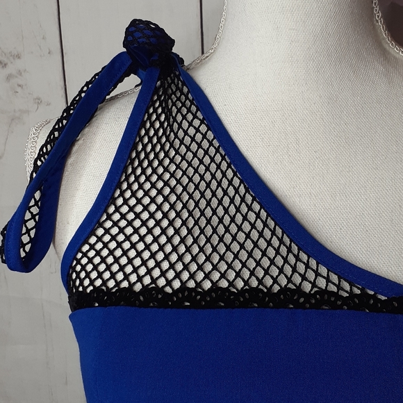 24Hr SALE 🔴BETTIE PAGE BLUE GONE FISHING DRESS - Picture 5 of 15